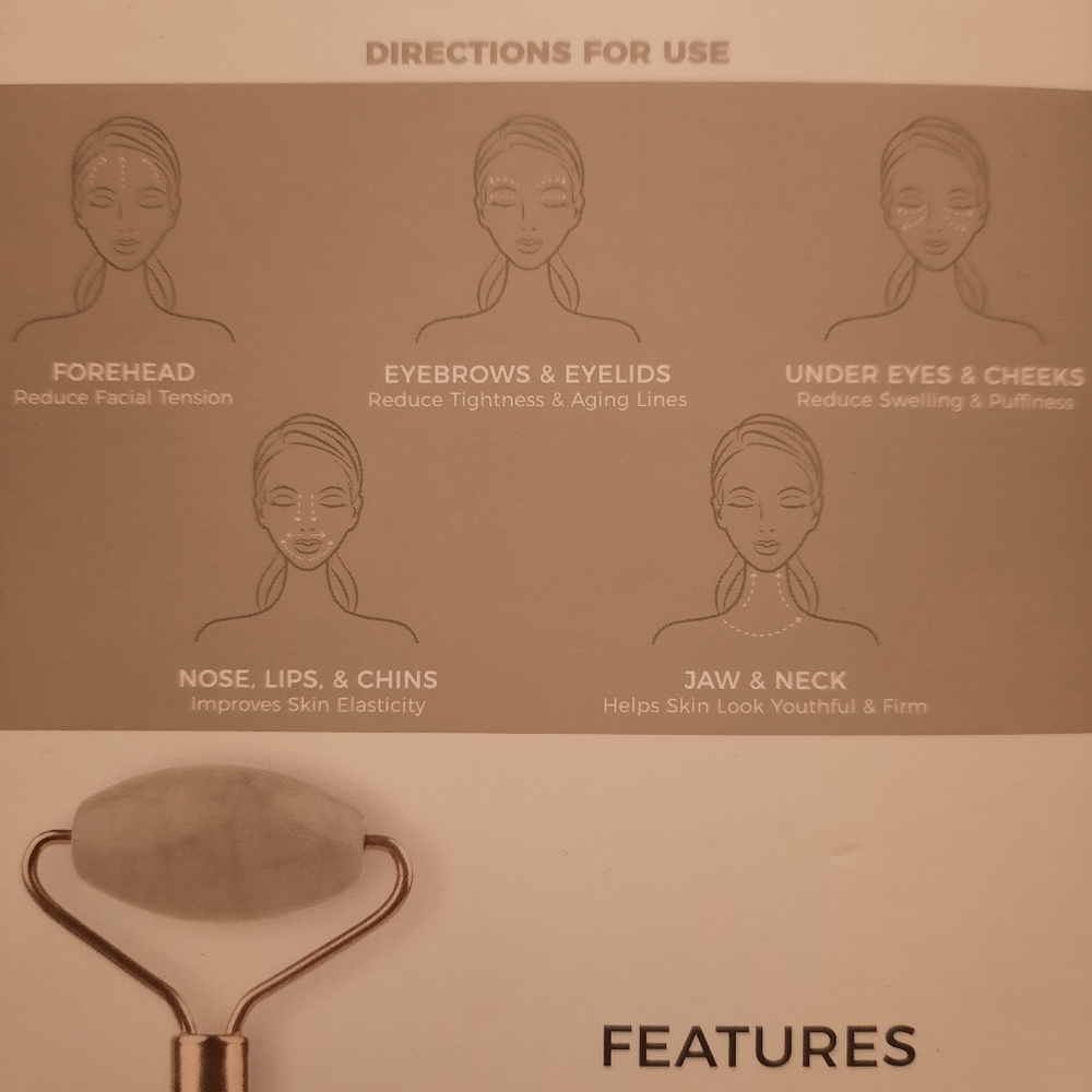 JADE FACIAL ROLLER - Picture 2 of 6